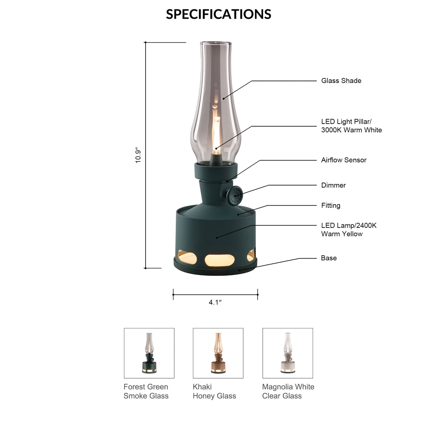 Retro LED  Kerosene Lamp